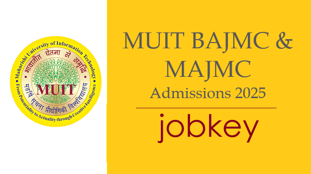 MUIT Noida MAJMC BAJMC Bachelor of Animation Online Form 2025-jobkey